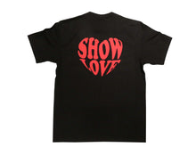 Load image into Gallery viewer, Show Love Black Short Sleeve - Show Love