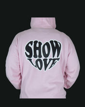 Load image into Gallery viewer, SHOW LOVE HOODIE IN PINK WITH BLACK LOGO - Show Love
