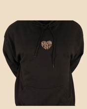 Load image into Gallery viewer, SHOW LOVE HOODIE IN BROWN WITH BEIGE LOGO - Show Love
