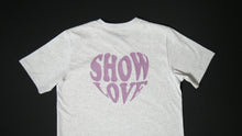 Load image into Gallery viewer, Ash Grey Purple Show Love Short Sleeve - Show Love
